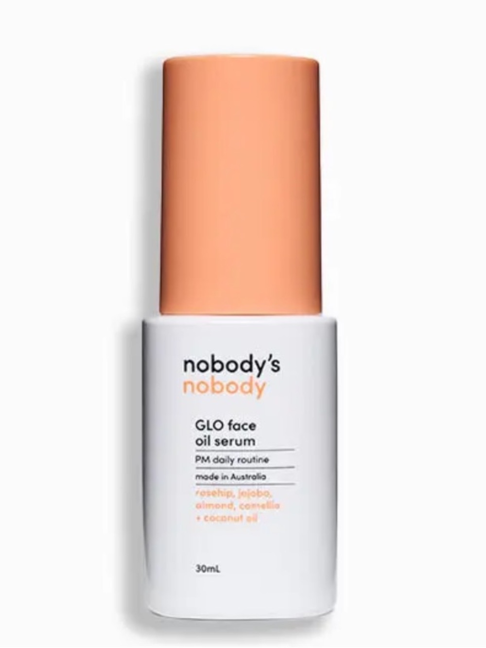 NOBODY'S NOBODY GLO Face Oil Serum 30ml BRAND NEW IN BOX
